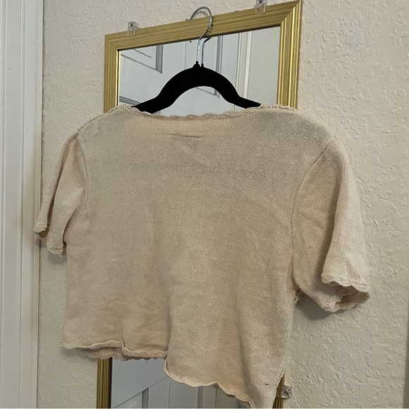 Tan Crop Top - Picture 4 of 5